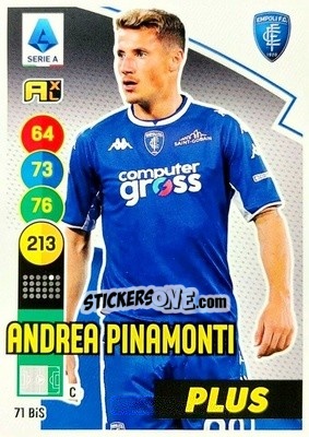Figurina Andrea Pinamonti - Calciatori 2021-2022. Adrenalyn XL - Panini