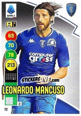 Figurina Leonardo Mancuso - Calciatori 2021-2022. Adrenalyn XL - Panini