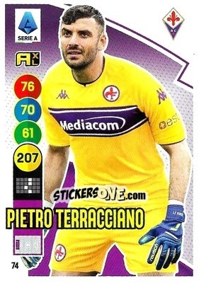 Figurina Pietro Terracciano - Calciatori 2021-2022. Adrenalyn XL - Panini
