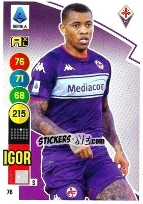 Figurina Igor - Calciatori 2021-2022. Adrenalyn XL - Panini