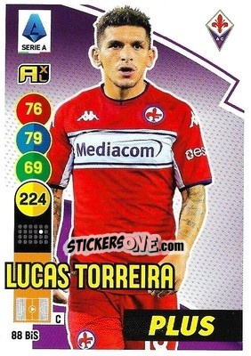 Sticker Lucas Torreira - Calciatori 2021-2022. Adrenalyn XL n. 88bis - Panini