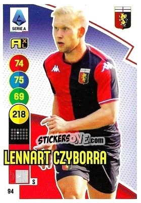 Sticker Lennart Czyborra - Calciatori 2021-2022. Adrenalyn XL - Panini