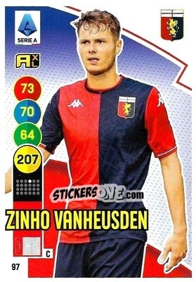 Figurina Zinho Vanheusden - Calciatori 2021-2022. Adrenalyn XL - Panini
