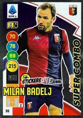 Sticker Milan Badelj - Calciatori 2021-2022. Adrenalyn XL n. 99 - Panini