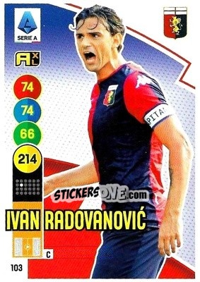 Cromo Ivan Radovanovic - Calciatori 2021-2022. Adrenalyn XL - Panini