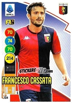 Sticker Francesco Cassata - Calciatori 2021-2022. Adrenalyn XL - Panini