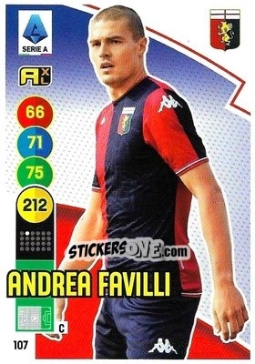 Figurina Ander Favilli - Calciatori 2021-2022. Adrenalyn XL - Panini