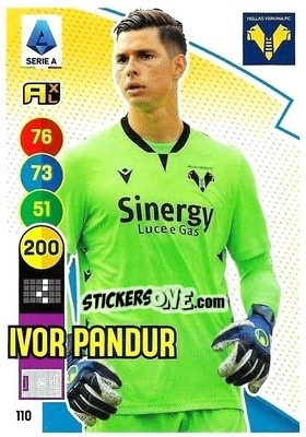 Figurina Ivor Pandur - Calciatori 2021-2022. Adrenalyn XL - Panini