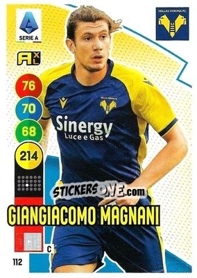Cromo Giangiacomo Magnani - Calciatori 2021-2022. Adrenalyn XL - Panini