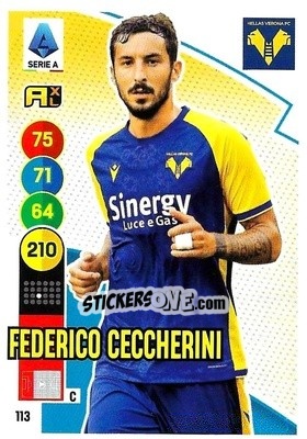 Figurina Federico Ceccherini - Calciatori 2021-2022. Adrenalyn XL - Panini