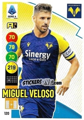 Cromo Miguel Veloso - Calciatori 2021-2022. Adrenalyn XL - Panini