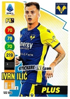 Figurina Ivan Ilic - Calciatori 2021-2022. Adrenalyn XL - Panini
