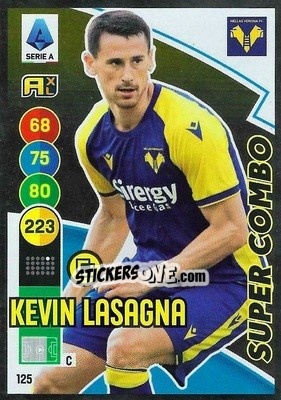 Figurina Kevin Lasagna - Calciatori 2021-2022. Adrenalyn XL - Panini