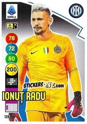 Figurina Ionut Radu - Calciatori 2021-2022. Adrenalyn XL - Panini