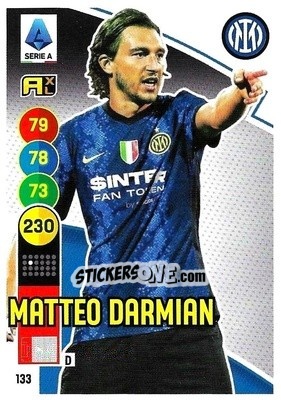 Figurina Matteo Darmian - Calciatori 2021-2022. Adrenalyn XL - Panini