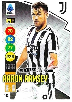 Figurina Aaron Ramsey - Calciatori 2021-2022. Adrenalyn XL - Panini