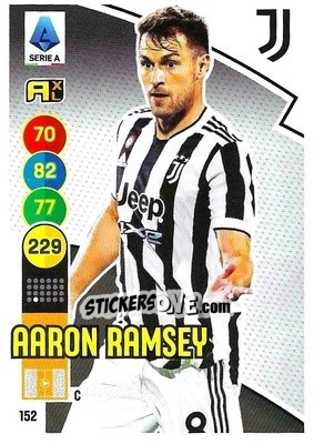 Sticker Aaron Ramsey - Calciatori 2021-2022. Adrenalyn XL n. 152 - Panini