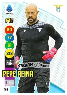 Sticker Pepe Reina - Calciatori 2021-2022. Adrenalyn XL - Panini