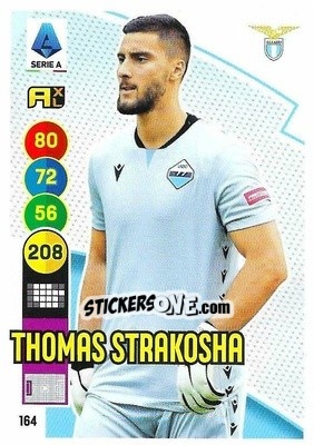 Figurina Thomas Strakosha - Calciatori 2021-2022. Adrenalyn XL - Panini