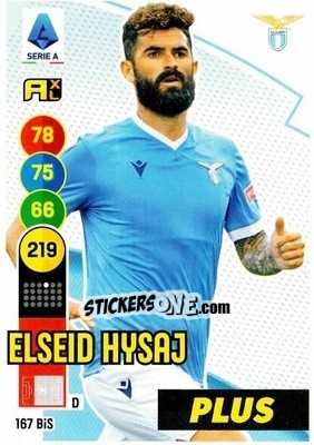 Figurina Elseid Hysaj - Calciatori 2021-2022. Adrenalyn XL - Panini