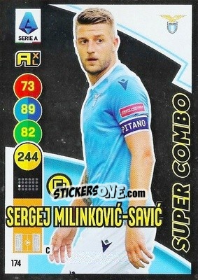 Figurina Sergej Milinkovic-Savic - Calciatori 2021-2022. Adrenalyn XL - Panini
