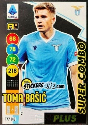 Figurina Toma Bašic - Calciatori 2021-2022. Adrenalyn XL - Panini