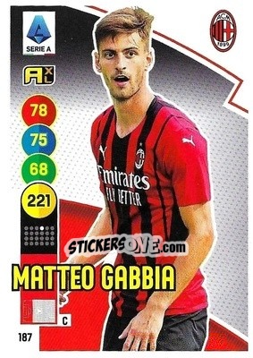 Sticker Matteo Gabbia