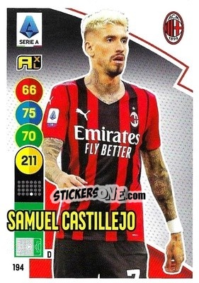 Sticker Samu Castillejo