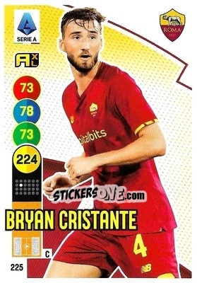 Figurina Bryan Cristante - Calciatori 2021-2022. Adrenalyn XL - Panini
