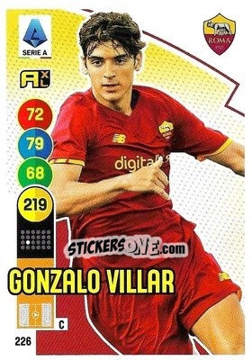 Sticker Gonzalo Villar - Calciatori 2021-2022. Adrenalyn XL - Panini