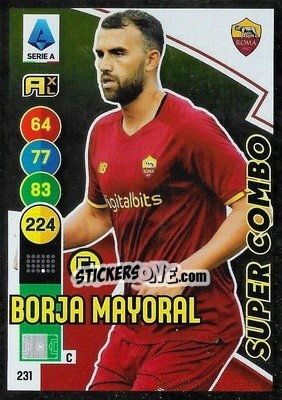 Cromo Borja Mayoral - Calciatori 2021-2022. Adrenalyn XL - Panini