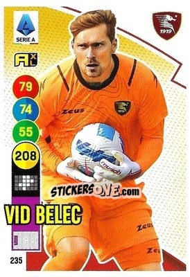 Sticker Vid Belec - Calciatori 2021-2022. Adrenalyn XL - Panini