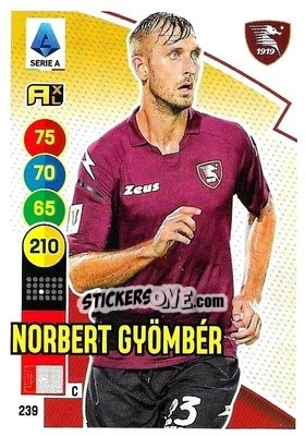 Cromo Norbert Gyömbér - Calciatori 2021-2022. Adrenalyn XL - Panini