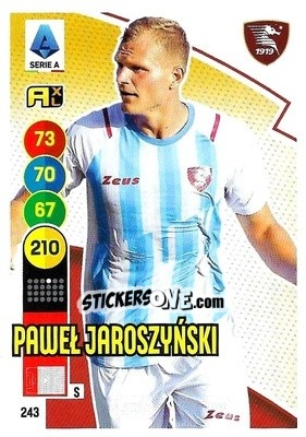 Sticker Pawel Jaroszynski - Calciatori 2021-2022. Adrenalyn XL - Panini
