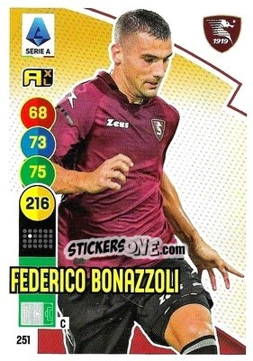 Figurina Federico Bonazzoli - Calciatori 2021-2022. Adrenalyn XL - Panini