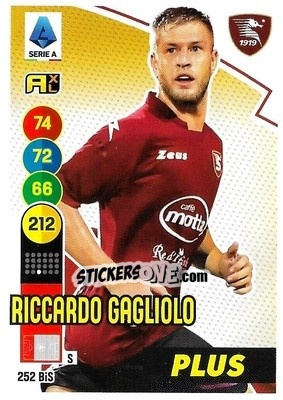 Figurina Riccardo Gagliolo - Calciatori 2021-2022. Adrenalyn XL - Panini