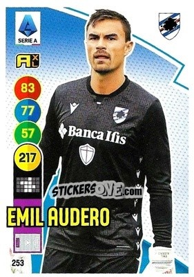 Figurina Emil Audero - Calciatori 2021-2022. Adrenalyn XL - Panini