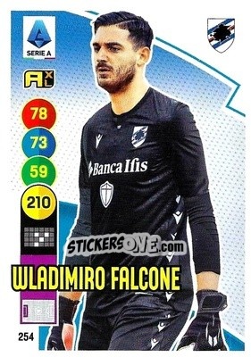 Cromo Wladimiro Falcone - Calciatori 2021-2022. Adrenalyn XL - Panini