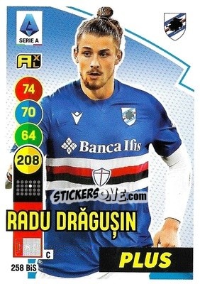 Figurina Radu Dragusin - Calciatori 2021-2022. Adrenalyn XL - Panini