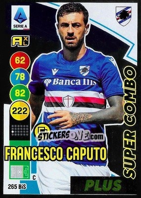 Cromo Francesco Caputo - Calciatori 2021-2022. Adrenalyn XL - Panini