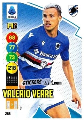 Sticker Valerio Verre - Calciatori 2021-2022. Adrenalyn XL - Panini