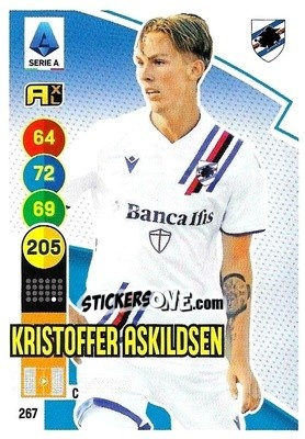 Sticker Kristoffer Askildsen - Calciatori 2021-2022. Adrenalyn XL - Panini