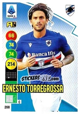 Figurina Ernesto Torregrossa - Calciatori 2021-2022. Adrenalyn XL - Panini