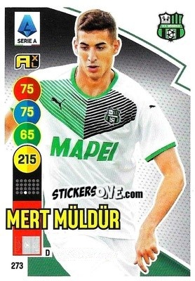 Sticker Mert Müldür - Calciatori 2021-2022. Adrenalyn XL - Panini
