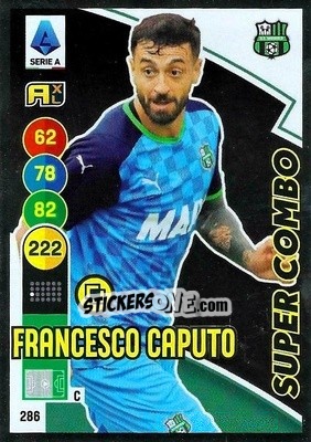 Figurina Francesco Caputo - Calciatori 2021-2022. Adrenalyn XL - Panini