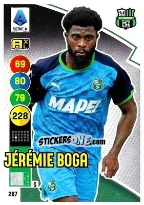 Sticker Jérémie Boga - Calciatori 2021-2022. Adrenalyn XL - Panini