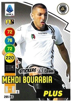 Sticker Mehdi Bourabia - Calciatori 2021-2022. Adrenalyn XL n. 295bis - Panini