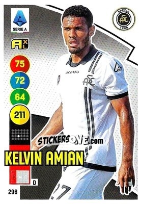 Figurina Kelvin Alian - Calciatori 2021-2022. Adrenalyn XL - Panini