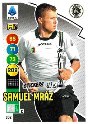 Cromo Samuel Mráz - Calciatori 2021-2022. Adrenalyn XL - Panini