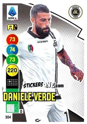 Cromo Daniele Verde - Calciatori 2021-2022. Adrenalyn XL - Panini